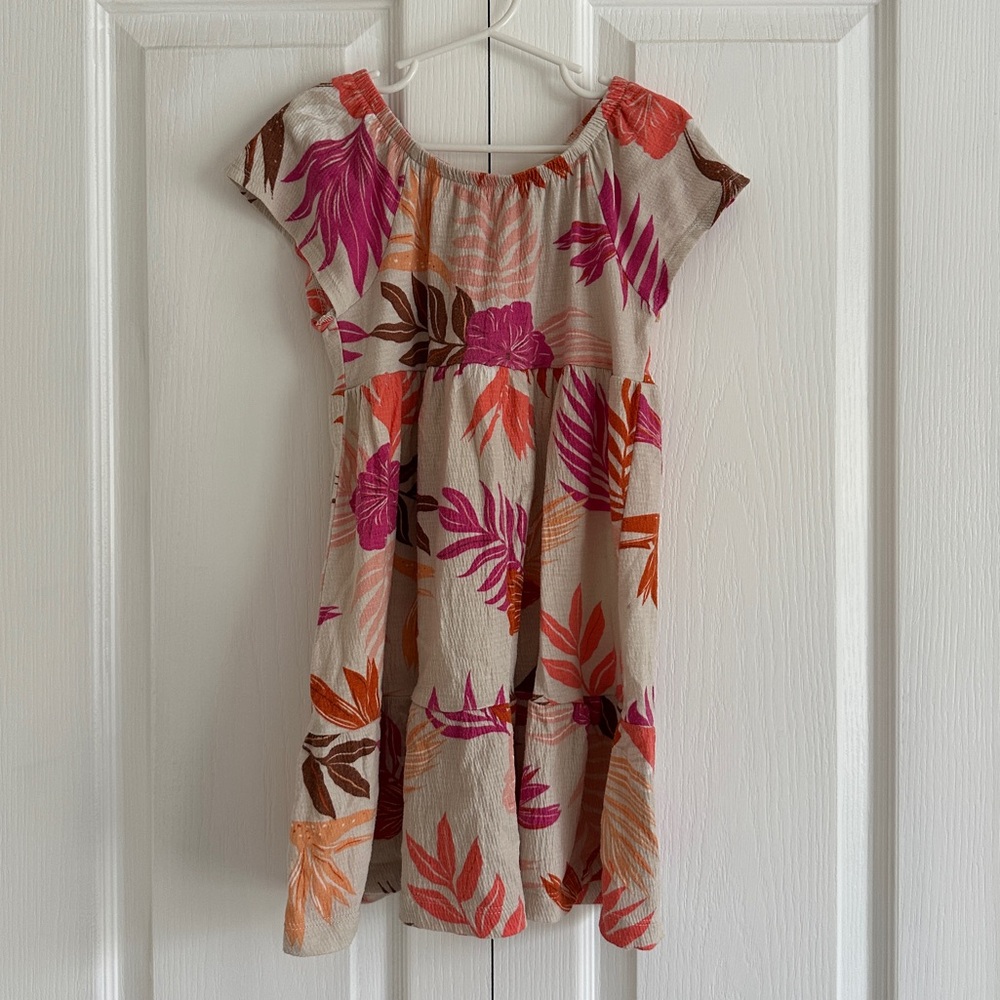 Carter’s Island Tie Back Tiered Dress